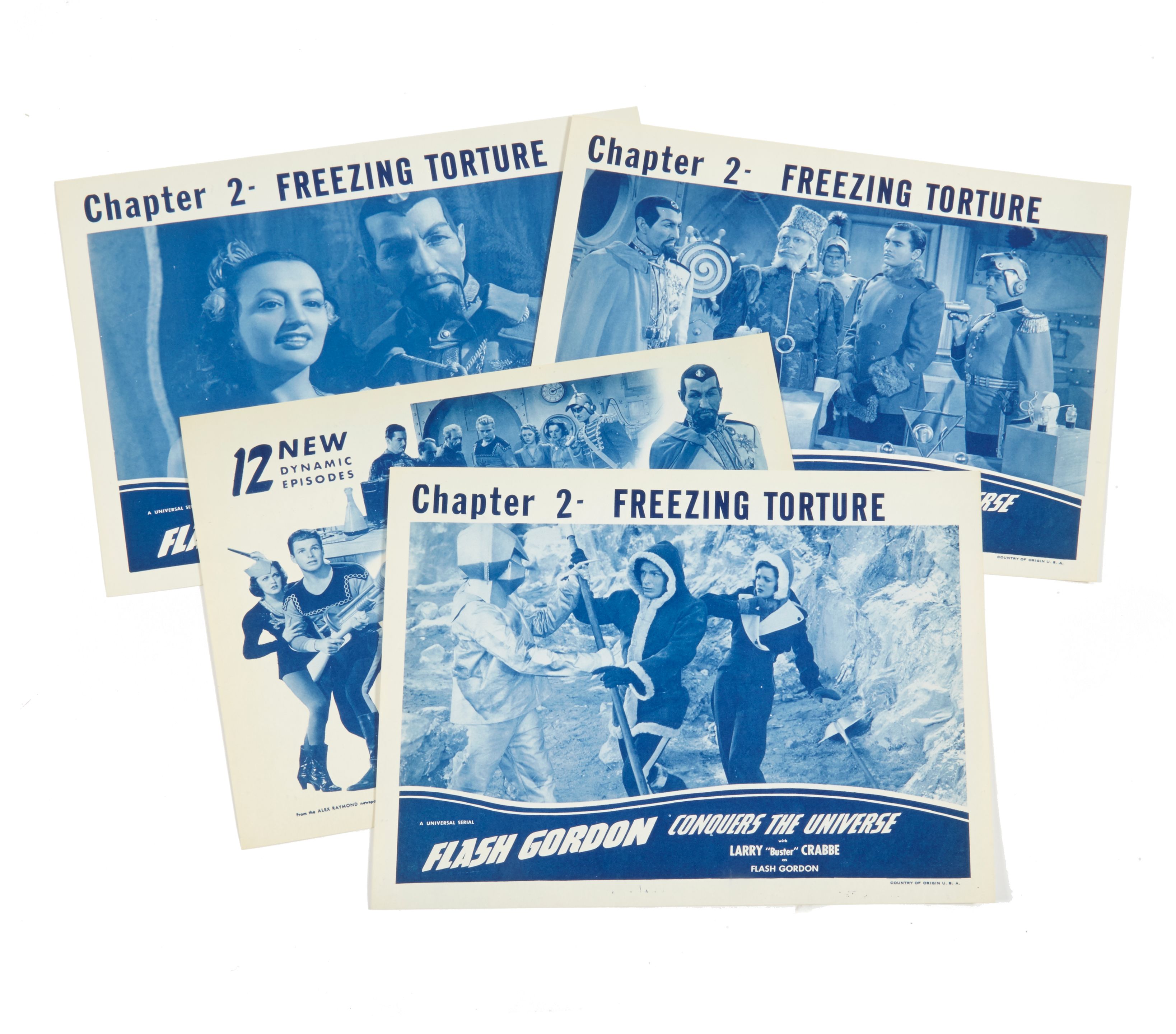 A Group Of Buster Crabbe Lobby Cards And Poster Auctions Price Archive