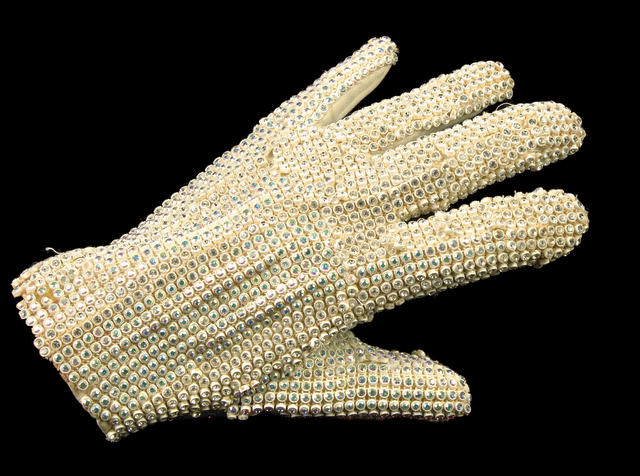 : A Michael Jackson early prototype glove, late