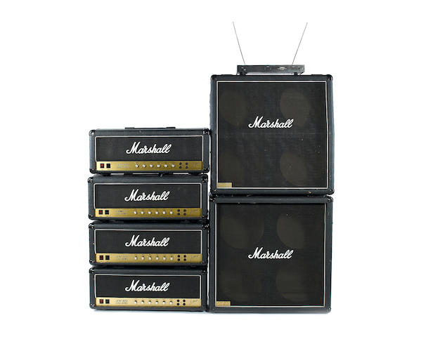 Bonhams 1984 Marshall Jcm 800 Amplifiers And Speaker Cabinets A