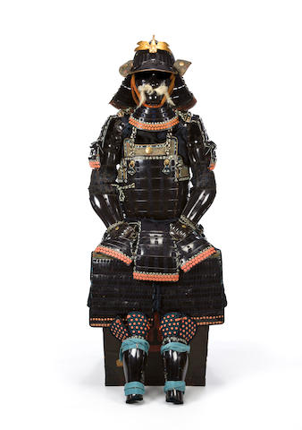 Bonhams : A tosei gusoku armor with a mogami do Edo period, 18th-19th ...