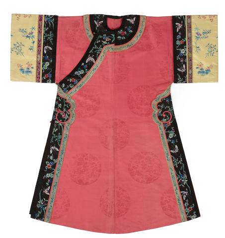Bonhams : A woman's informal silk robe 19th century