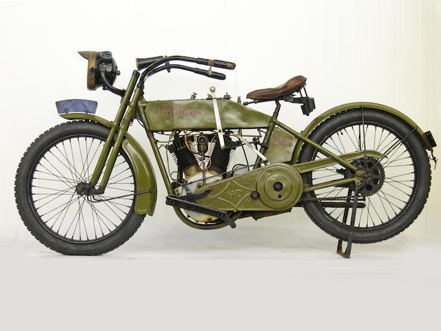 Bonhams From A Prominent European Collection 1915 Harley Davidson Model 11f Frame No 6697 Engine No 7269