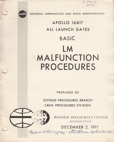 Apollo training manual
