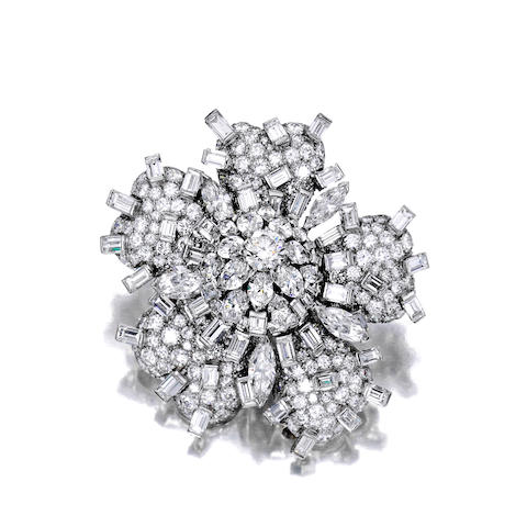 Bonhams : A diamond brooch, Jean Schlumberger, Tiffany & Co.