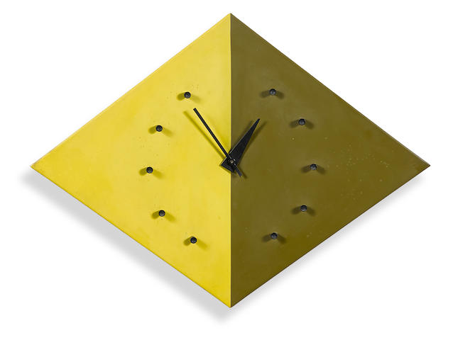 Bonhams : George Nelson and Associates Kite/Diamond clock model 2201-B ...