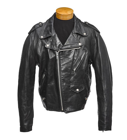Bonhams : A Joey Ramone leather jacket worn in Final Rinse