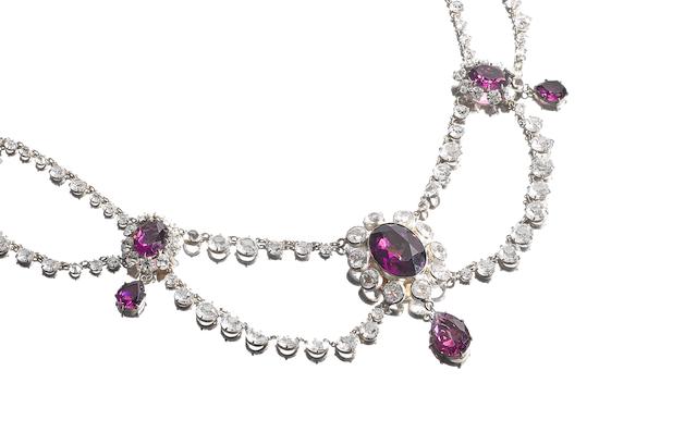 Bonhams : A Vivien Leigh necklace worn on Scarlett's honeymoon in Gone ...
