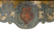 Thumbnail of A pair of Venetian Rococo paint decorated and scagliola consoles  mid-18th century image 5