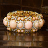 Thumbnail of A diamond and coral bracelet image 2