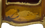 Thumbnail of An important François Linke Louis XV style gilt bronze mounted marquetry bibliothequelate 19th century image 25