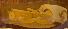 Thumbnail of An important François Linke Louis XV style gilt bronze mounted marquetry bibliothequelate 19th century image 15