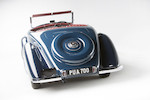 Thumbnail of The ex-Maharaja Nawab Muhammad Hamidullah Khan1936 ROLLS-ROYCE  PHANTOM III SPORTS FOUR-SEATER  Chassis no. 3BU86 Engine no. B38A image 44