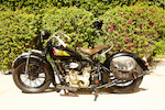 Thumbnail of The ex-Steve McQueen,1936 Indian Chief Engine no. CDG9511 image 2