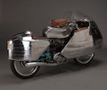 Thumbnail of With Evan Wilcox hand-formed aluminum bodywork,1959 Ducati 175cc 'Dustbin' Special Frame no. CA967744 Engine no. 77126 image 4