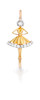 Thumbnail of A platinum, 18k gold and diamond Danseuse pendant, Van Cleef & Arpels, image 1
