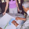 Thumbnail of Nelson Rolihlahla Mandela (South African, 1918-2013) The Cell Door, Robben Island image 4