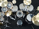 Thumbnail of NEIL PEART'S CHROME SLINGERLAND DRUM KIT USED WITH RUSH FROM 1974-1977. image 3
