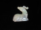 Thumbnail of Celadon and Gray Jade Deer Western Han Dynasty/Six Dynasties image 8