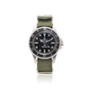 Thumbnail of ROLEX. AN EXCEEDINGLY RARE MILITARY STAINLESS STEEL AUTOMATIC WRISTWATCH ISSUED TO THE ROYAL NAVY Military Submariner, Ref 5513, c.1973 image 1