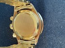 Thumbnail of ROLEX. AN EXCEPTIONAL AND RARE 14K GOLD MANUAL WIND CHRONOGRAPH BRACELET WATCH Cosmograph, Ref 6263/5, c.1977 image 8