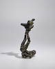 Thumbnail of AUGUSTE RODIN (1840-1917) Acrobate, dit aussi 'Le jongleur' 11 1/4 in (28.5 cm) (height) (Conceived circa 1892-1895,  this bronze version cast in October 1953 by the Georges Rudier foundry in a numbered edition of 13 plus one unnumbered cast) image 2