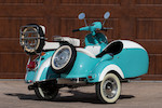 Thumbnail of 1968 Piaggio Vespa 150 Super w/ Sidecar  Frame no. VLB1T088567 image 21