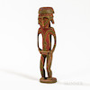 Thumbnail of An Admiralty Island male ancestor figure ht. 16 in. image 4