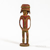 Thumbnail of An Admiralty Island male ancestor figure ht. 16 in. image 2