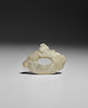 Thumbnail of AN ARCHAISTIC JADE DRAGON-IN-CLOUDS ORNAMENT Song dynasty image 1