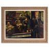 Thumbnail of Philip Herschel Paradise (1905-1997) East 5th (Street) 29 x 40 in. framed 37 1/2 x 48 1/2 in. (Painted in 1936.) image 5