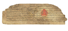 Thumbnail of THREE DOUBLE-SIDED ILLUMINATED PAGES FROM A  PRAJNAPARAMITA SUTRA WEST TIBET, 11TH/12TH CENTURY image 5