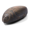 Thumbnail of A Huon Gulf wood bowl lg. 21 3/4, wd. 8 1/2 in. image 1