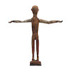 Thumbnail of A Dayak male figure ht. 32 in. image 2
