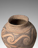 Thumbnail of A LARGE AND RARE BLACK-PAINTED POTTERY JAR Qinghai/Gansu region, circa 1000 B.C. image 2