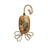 Thumbnail of BAITOKUSAI A Gold-Lacquer and Metal Four-Case Inrō image 1