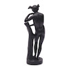 Thumbnail of Wedgwood Black Basalt Figure of Mercury, England, 19th century, image 2
