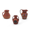 Thumbnail of Three Wedgwood Rosso Antico Items, England, 19th century, image 2