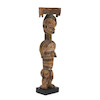Thumbnail of An Ibibio painted female figure ht. 20 1/2 in. image 4