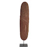 Thumbnail of An Australian Aborigine wunda shield ht. 28 1/4, wd. 7 in. image 1
