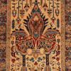Thumbnail of Fine Silk Heriz Prayer Rug Iran 4 ft. 6 in. x 6 ft. 8 in. image 4
