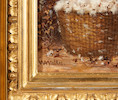 Thumbnail of William Aiken Walker (American, 1838-1921) Man with a Basket of Cotton 8 1/4 x 4 1/8 in. framed 14 x 10 1/4 x 2 in. image 3