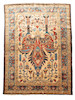 Thumbnail of Fine Silk Heriz Prayer Rug Iran 4 ft. 6 in. x 6 ft. 8 in. image 2