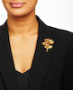 Thumbnail of TIFFANY & CO. AN 18K GOLD, RUBY AND DIAMOND BROOCH image 2