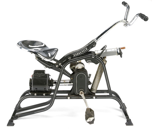 Bonhams : A William Boyd vintage 'Exercycle' stationary exercise ... - 7432482 28 1