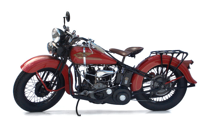 Bonhams : The ex-Clark Gable,1934 Harley-Davidson 45ci RL Engine no ...