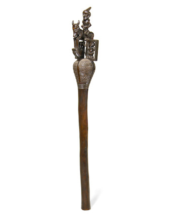 Bonhams : A rare Songo ceremonial scepter, Angola