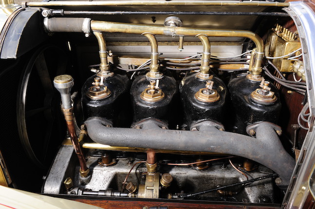 The ex-J. Herbert Carpenter, Western Reserve Historical Society, Joe Tracy,1908 Thomas Flyer Model F 4-60hp Tourer  Chassis no. F 1526 Engine no. 1631 image 20