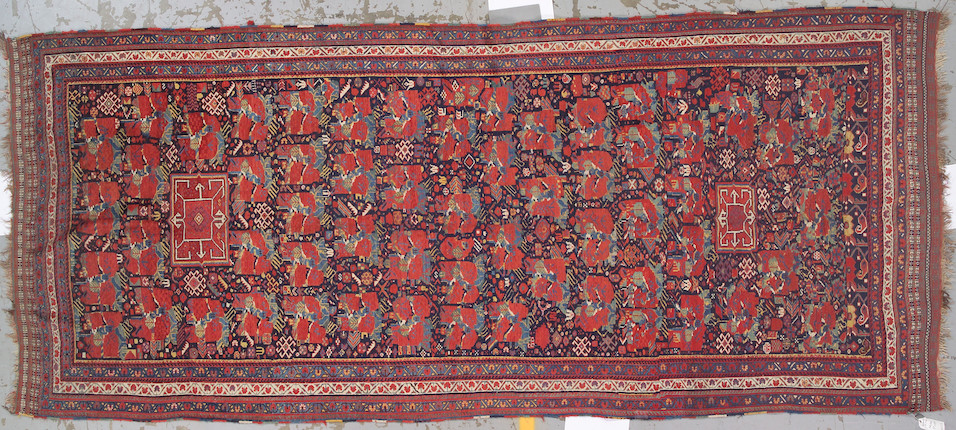 A Qashqai carpet size approximately 5ft. 9in. x 12ft. 11in. image 1