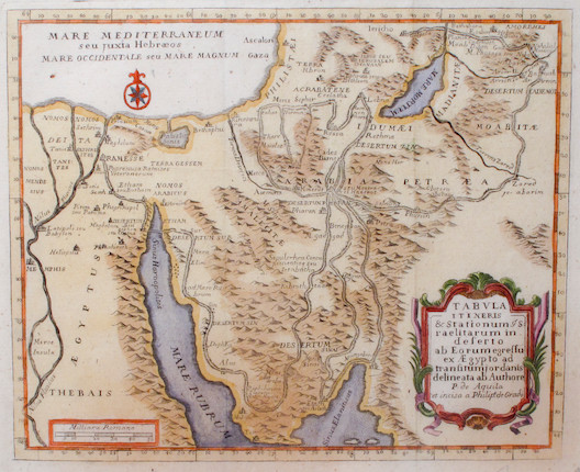 Bonhams : HOLY LAND. 11 maps of the Holy Land.