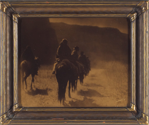 Bonhams : Edward S. Curtis (American, 1868-1952); The Vanishing Race ...